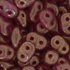 SuperDuo 5 x 2mm (loose) : Halo - Madder Rose