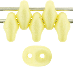 SuperDuo 5 x 2mm (loose) : Powdery - Pastel Yellow