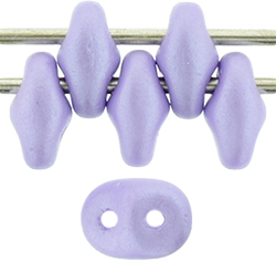 SuperDuo 5 x 2mm (loose) : Powdery - Pastel Purple