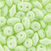 SuperDuo 5 x 2mm (loose) : Powdery - Pastel Lime