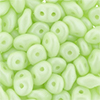 SuperDuo 2/5mm (loose) : Powdery - Pastel Lime