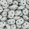 SuperDuo 2/5mm (loose) : Powdery - Pastel Gray