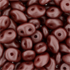 SuperDuo 5 x 2mm (loose) : Powdery - Maroon