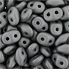 SuperDuo 2/5mm (loose) : Satin Metallic Gray