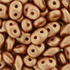 SuperDuo 2/5mm (loose) : Satin Metallic Peach