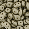 SuperDuo 5 x 2mm (loose) : Satin Metallic Khaki