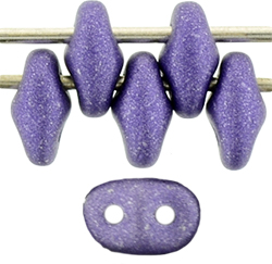 SuperDuo 5 x 2mm (loose) : Satin Metallic Orchid