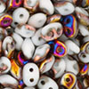 SuperDuo 2/5mm (loose) : White - Sliperit