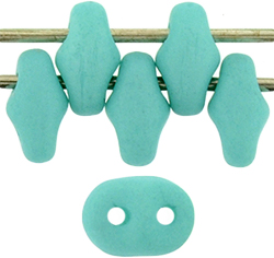 SuperDuo 5 x 2mm (loose) : Saturated Teal