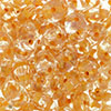 SuperDuo 5 x 2mm (loose) : Crystal - Lt Topaz-Lined