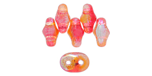 SuperDuo 5 x 2mm (loose) : SUMMER RAINBOW Orange