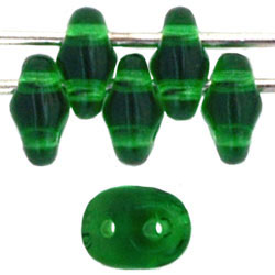 SuperDuo 5 x 2mm (loose) : Chrysolite