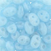 SuperDuo 2/5mm (loose) : Milky Aquamarine