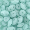 SuperDuo 5 x 2mm (loose) : Milky Seafoam