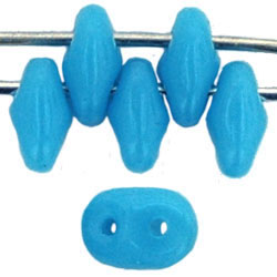 SuperDuo 5 x 2mm (loose) : Blue Turquoise