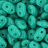 SuperDuo 5 x 2mm (loose) : Opaque Turquoise