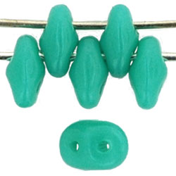 SuperDuo 5 x 2mm (loose) : Opaque Turquoise