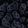 SuperDuo 2/5mm (loose) : Metallic Suede - Dk Purple