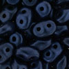 SuperDuo 2/5mm (loose) : Metallic Suede - Dk Blue