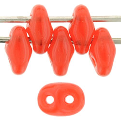 SuperDuo 5 x 2mm (loose) : Milky Grapefruit