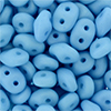 SuperDuo 5 x 2mm (loose) : Saturated Neon Baby Blue