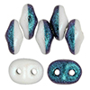 SuperDuo 5 x 2mm (loose) : Polynesian Blueberry Cream