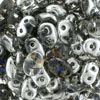 SuperDuo 2/5mm (loose) : Crystal/Heliotrope