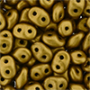SuperDuo 2/5mm (loose) : Matte - Metallic Antique Gold