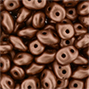 SuperDuo 2/5mm (loose) : Matte - Metallic Bronze Copper