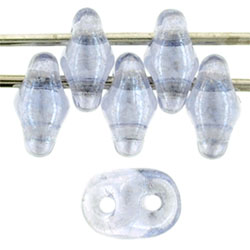 SuperDuo 5 x 2mm (loose) : Luster - Tanzanite