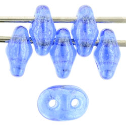 SuperDuo 5 x 2mm (loose) : Luster - Sapphire