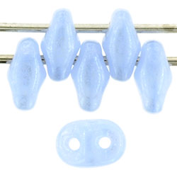 SuperDuo 5 x 2mm (loose) : Luster - Opal Sapphire