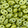 SuperDuo 5 x 2mm (loose) : Luster - Opaque Olive