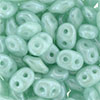 SuperDuo 5 x 2mm (loose) : Luster - Seafoam