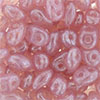 SuperDuo 5 x 2mm (loose) : Luster - Opal Pink