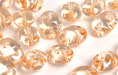 SuperDuo 2/5mm (loose) : Luster - Transparent Champagne