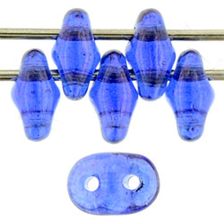 SuperDuo 5 x 2mm (loose) : Sapphire - Vega