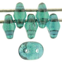 SuperDuo 5 x 2mm (loose) : Emerald - Vega