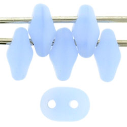 SuperDuo 5 x 2mm (loose) : Matte - Opal Sapphire