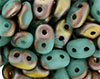 SuperDuo 2/5mm (loose) : Matte - Apollo - Turquoise