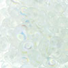 SuperDuo 2/5mm (loose) : Matte - Crystal AB