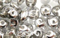 SuperDuo 2/5mm (loose) : Silver 1/2