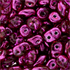 SuperDuo 5 x 2mm (loose) : Mirror - Hot Pink