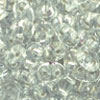 SuperDuo 2/5mm (loose) : Crystal - Silver-Lined