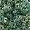 SuperDuo 2/5mm (loose) : Opaque Aquamarine - Picasso