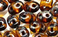 SuperDuo 2/5mm (loose) : Jonquil - Silver Picasso