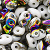 SuperDuo 2/5mm (loose) : White - Vitral
