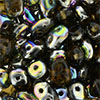 SuperDuo 5 x 2mm (loose) : Smoky Topaz - Vitral