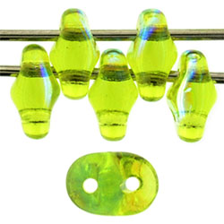 SuperDuo 5 x 2mm (loose) : Olivine AB