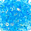 SuperDuo 2/5mm (loose) : Aquamarine AB